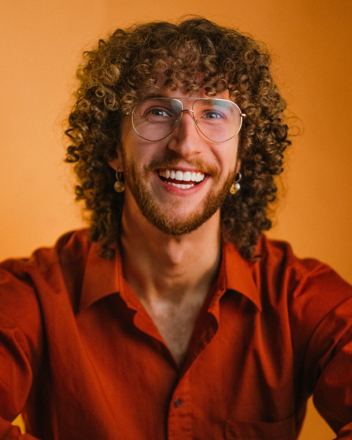 Headshot of Archie Flynn photographed by Ash Matthews