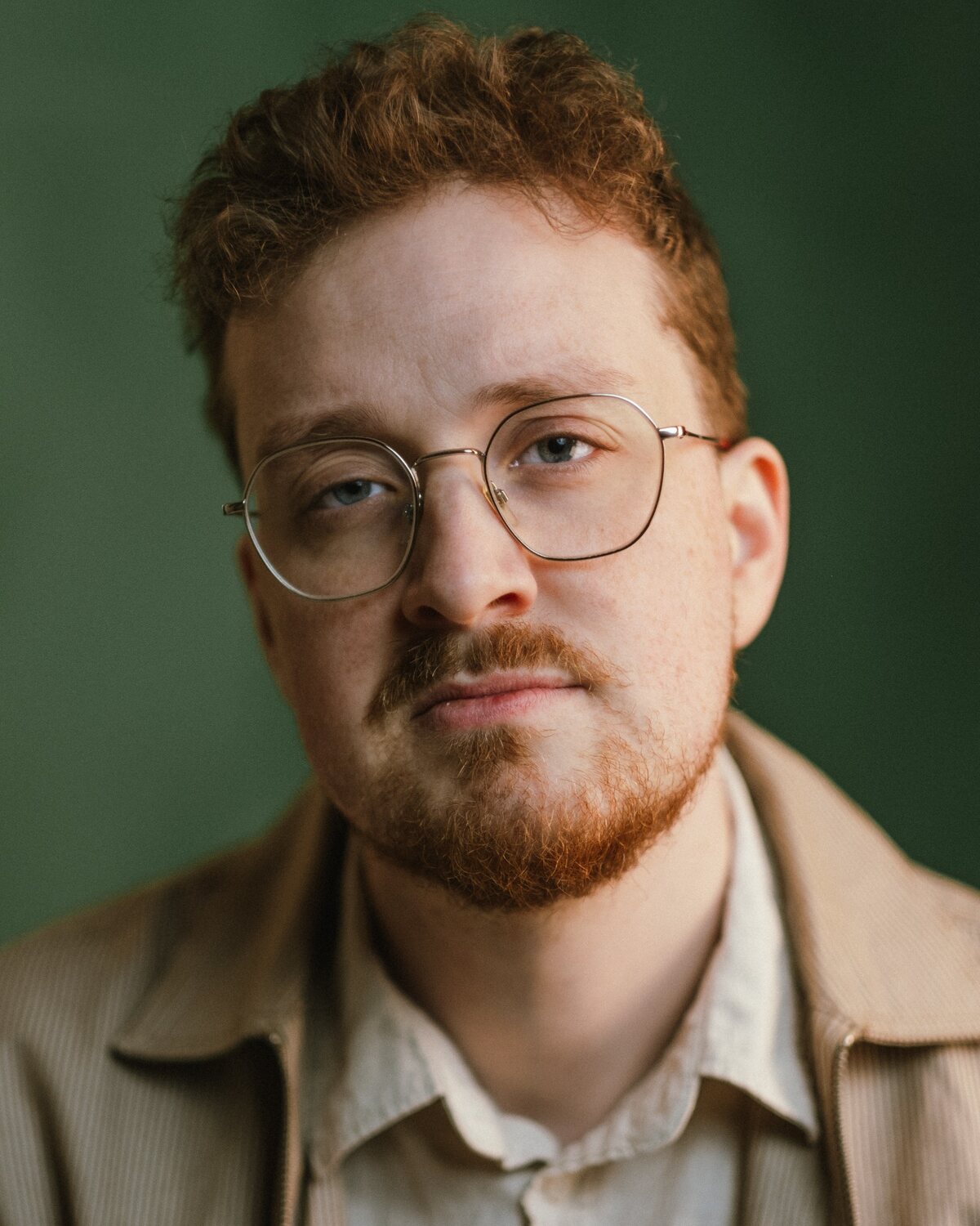 Headshot of Fredrik Hovdegård photographed by Ash Matthews
